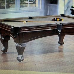 8ft American Heritage Pool Table
