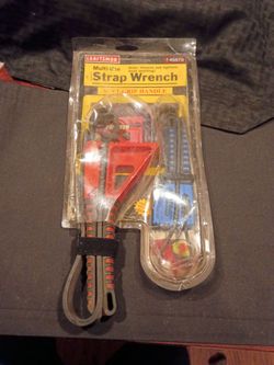 Craftsman Strap Wrench set.