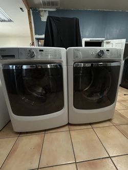Washer And Electric Dryer Set 