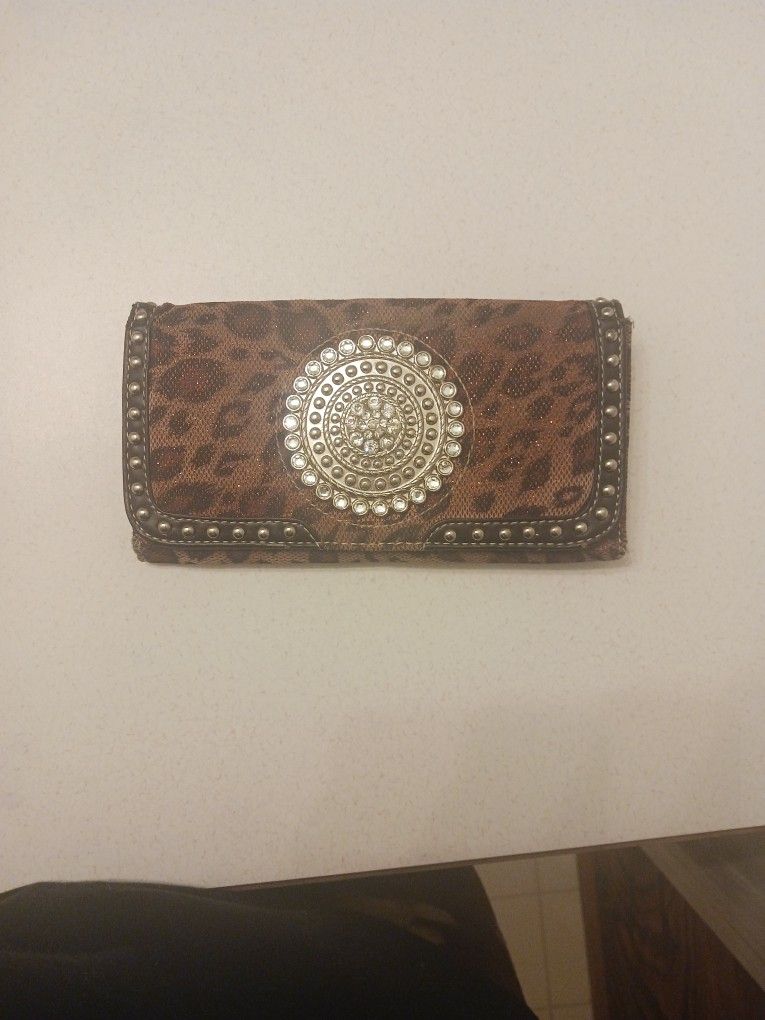 Animal Print Vintage Wallet