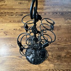 Wine Rack - Holds Up To 8 Bottles 