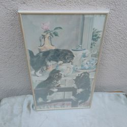 Early Breakfast. Cat Art