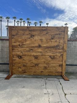 Wood Wall Backdrop