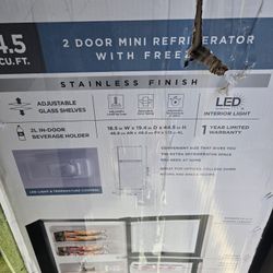 Mini 2 Door Fridge