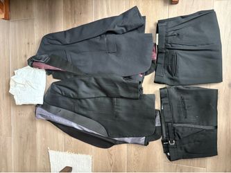 2 tuxedos with pants size 32-34 waist