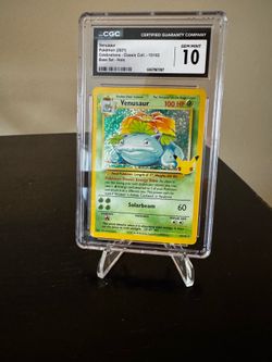 CGC 10 Pokémon celebrations