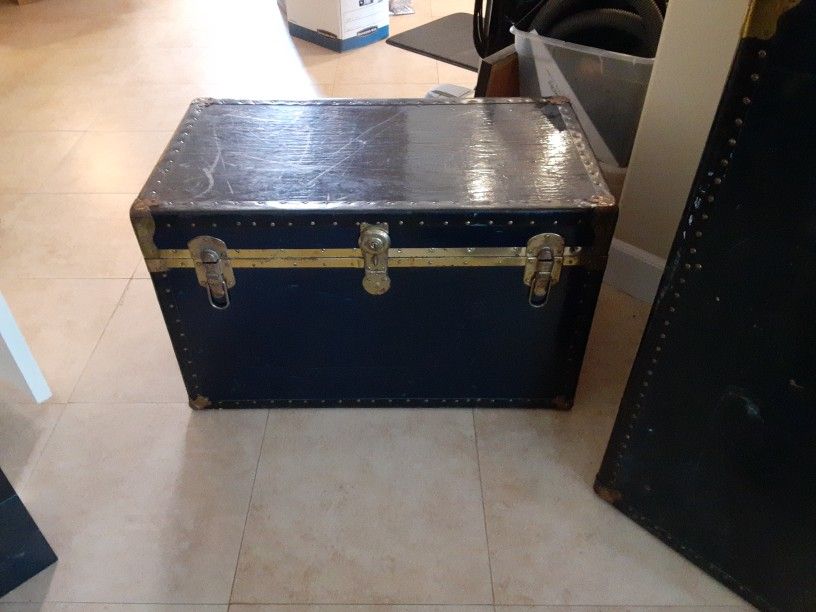 Vintage Steamer Trunk