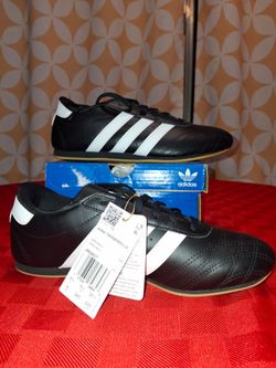 New Adidas Taekwondo Lace J Kids Size 6 Womens 7 Black/White Unisex JR6807