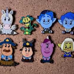 WDI aDorbs! Mystery Onward LE Disney Pin Bundle Lot [8 Pins]