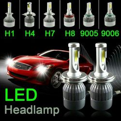 Led headlight bulb kit - hid conversion lights kit- ballast bulbs - any headlight bulb size - honda cbr to mazda cx3 miata to chevy Silverado luces