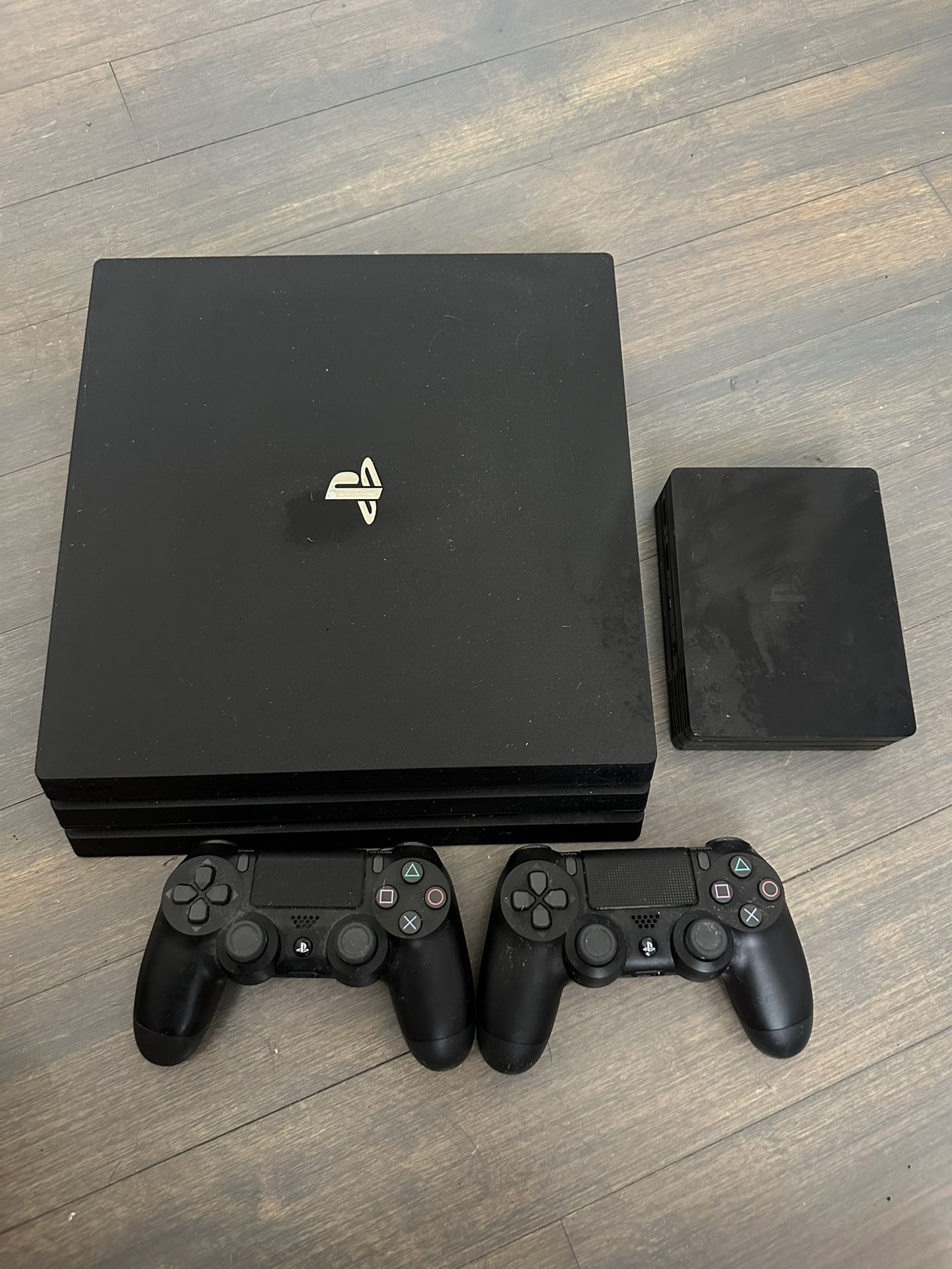 PS4 With Two Controllers