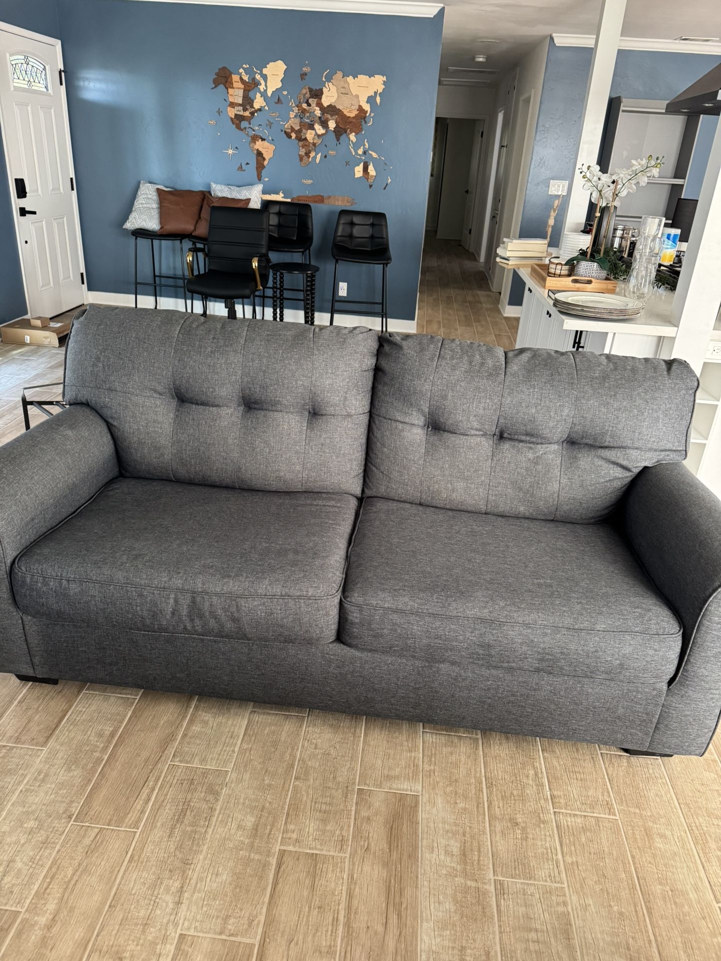 Jacoby Gunmetal Full Sofa Sleeper