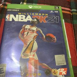 Xbox One NBA  2k21 