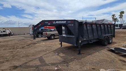 2023 dump bed trailer Lamar 7x16