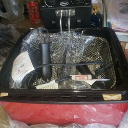 Triple Basket Deep Fryer