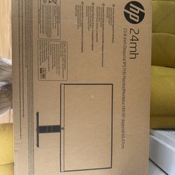 23.8 inch HP Monitor. *Free Jabra headphones