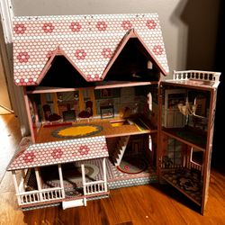 Kidscraft Wooden Doll House - $40
