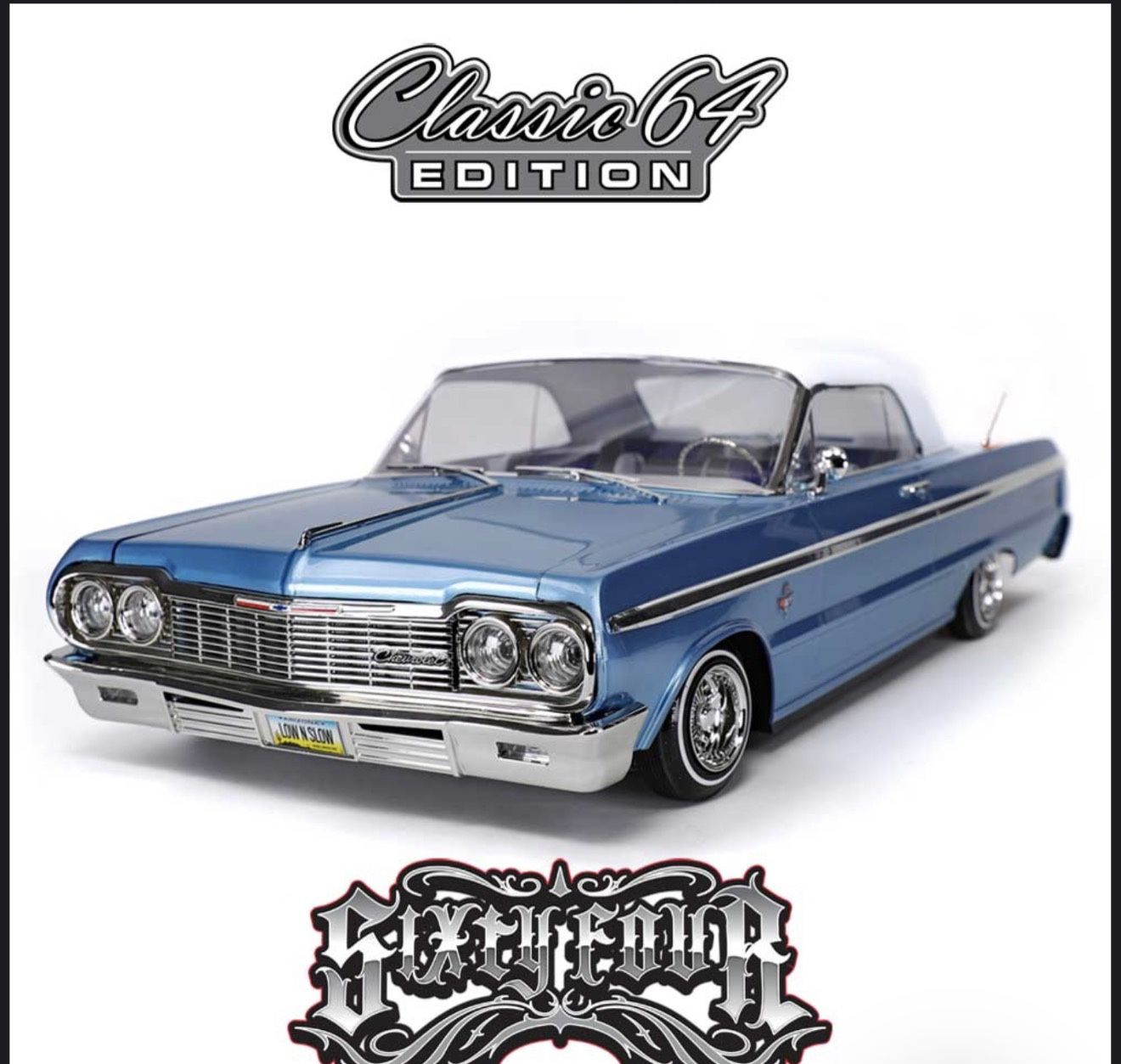 REDCAT RACINGRedcat SixtyFour RC Car - 1:10 1964 Chevrolet Impala Hopping Lowrider