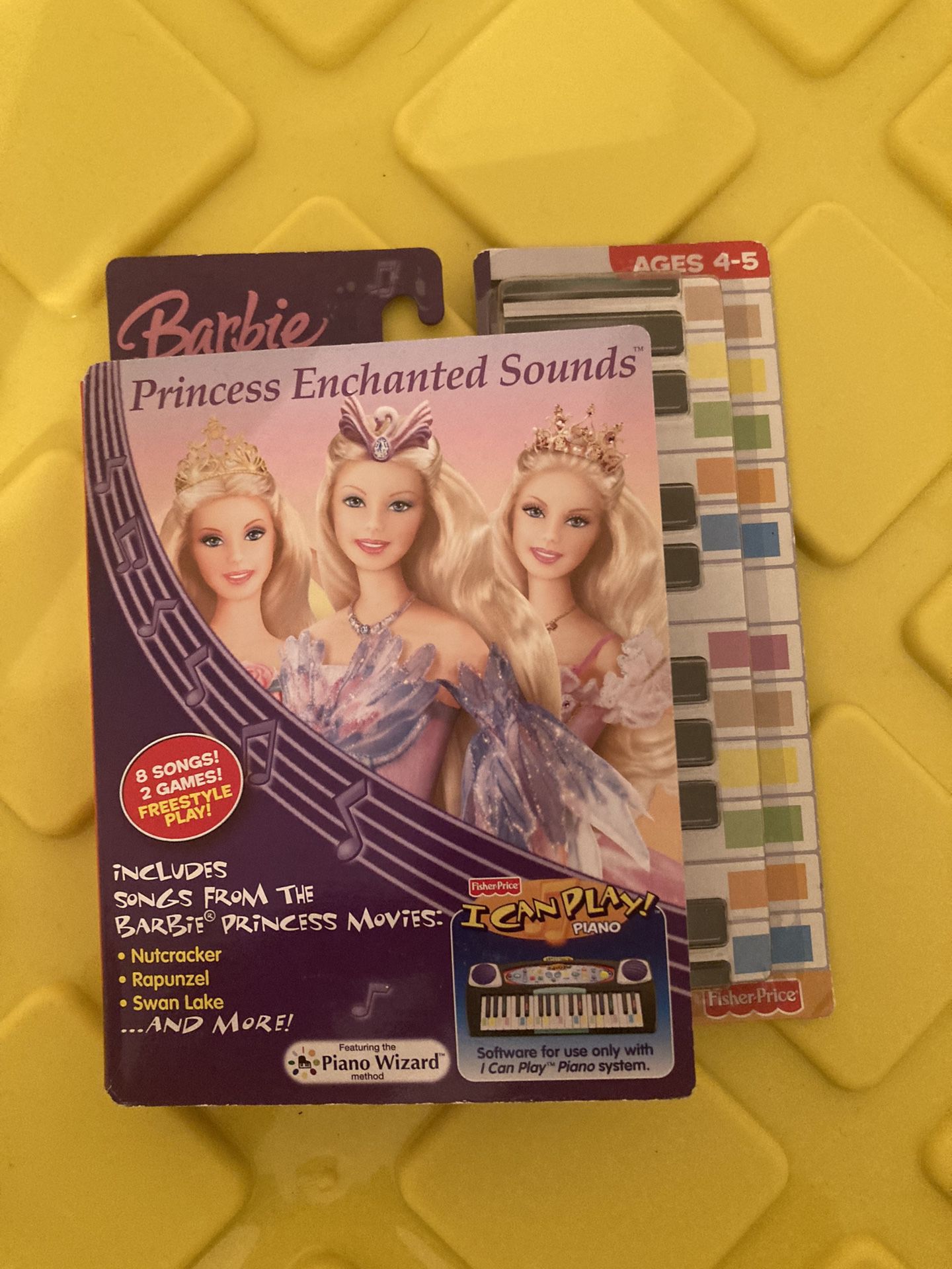 I Can Play Piano Software - Princess Enchanted Sounds Barbie