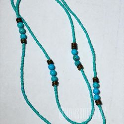 Ball of Turquoise Waist Beads