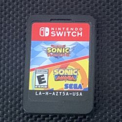 Sonic Mania + Team Sonic Racing • Nintendo Switch