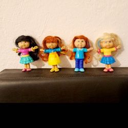 2007 Collectible Cabbage Patch Kids Minis  (Set Of 4)