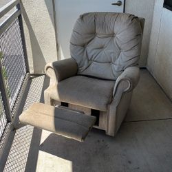 Soft Cushion Recliner Sofa 