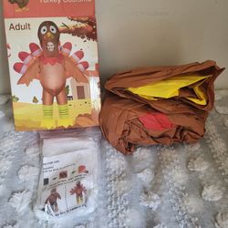 Blow Up Turkey Costume 