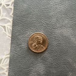 Sacagawea 1621 Wampanoag Treaty USA $1 Dollar Coin Gold