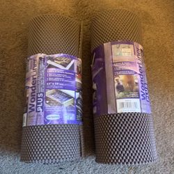 Wonderliner plus premium Non Slip shelf & Drawer Liner each 12"x15" 2 for $15 cash