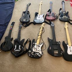 Guitar hero Rockband and other gaming guitars