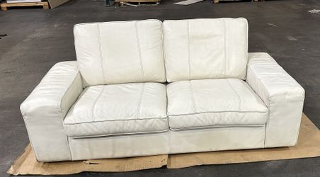 Ikea Leather Sofa