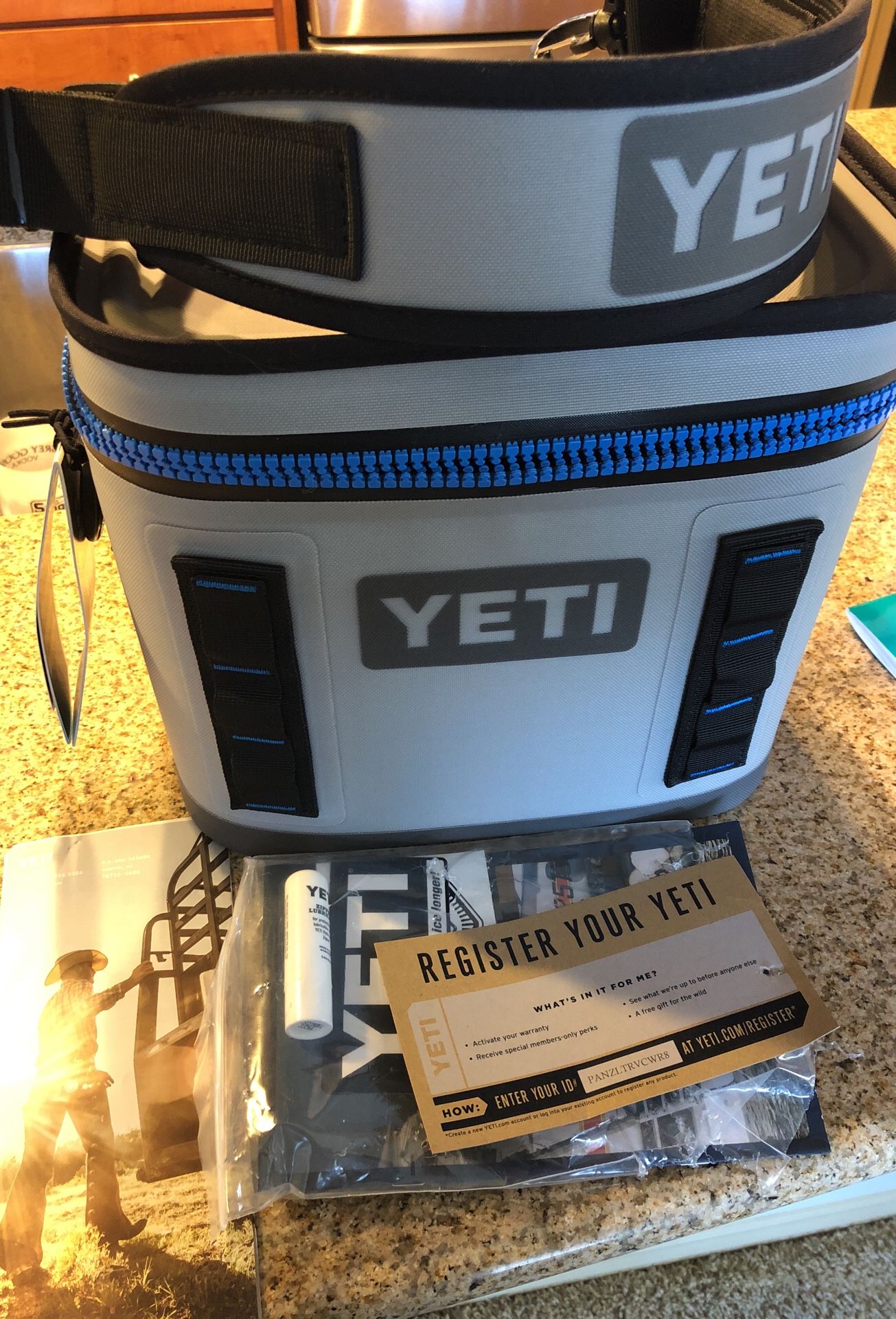 Brand new yeti hopper