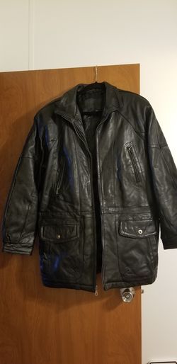 Men's leather jacket