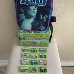 Leap Frog Learning Games And DVD’s