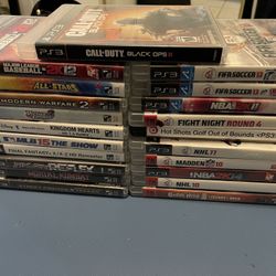 PS3 Game Lot