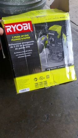 Ryobi plunge router