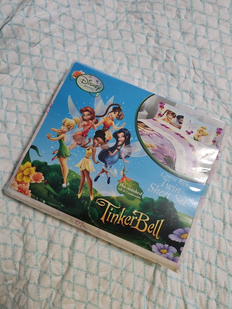 Tinker Bell Twin Sheet Set