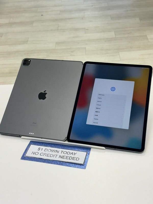 Apple IPad Pro 12.9 Inch 5th Gen - Pay $1 DOWN AVAILABLE - NO CREDIT NEEDED