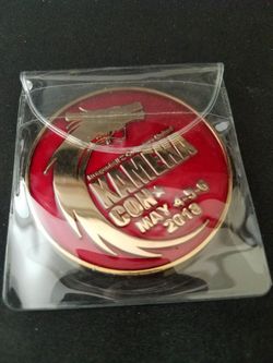 Rare Dragon Ball Z Kameha-Con 2018 Challenge Coin #167/500 – First Convention