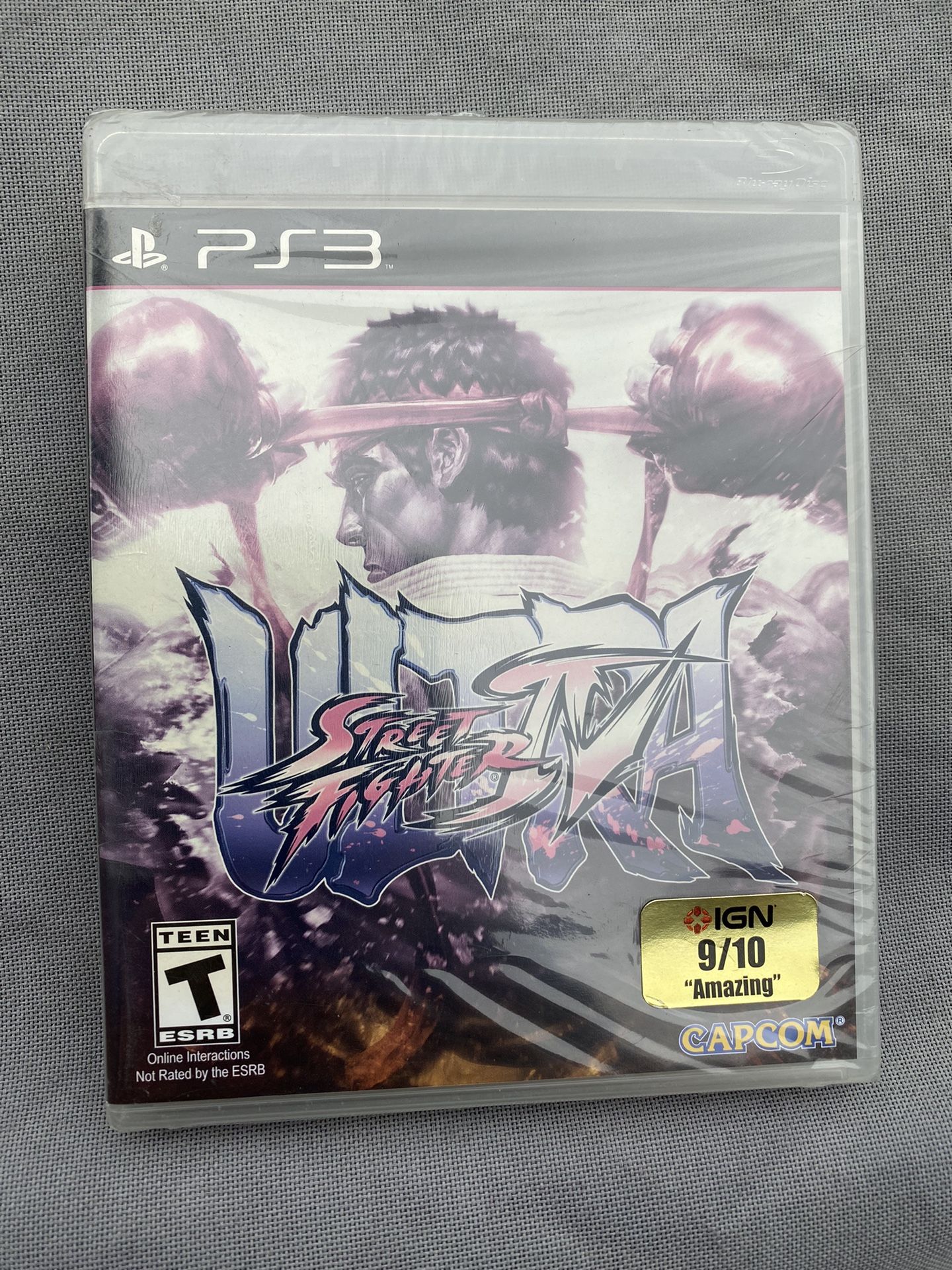 Street Fighter Ultra IV PS3 Game New