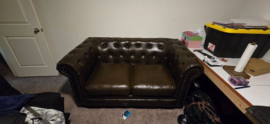 Leather couch