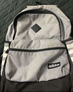 Adidas grey and black backpack!!!