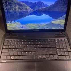 Toshiba 15.6” Laptop w/Charger 