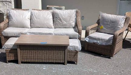 4 Piece Outdoor Patio Set
