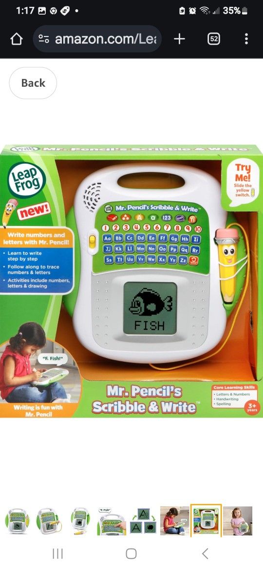 Mr Pencil's Scribble And Write