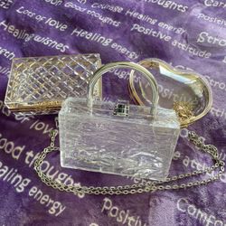 Clear Acrylic Crossbody Purses