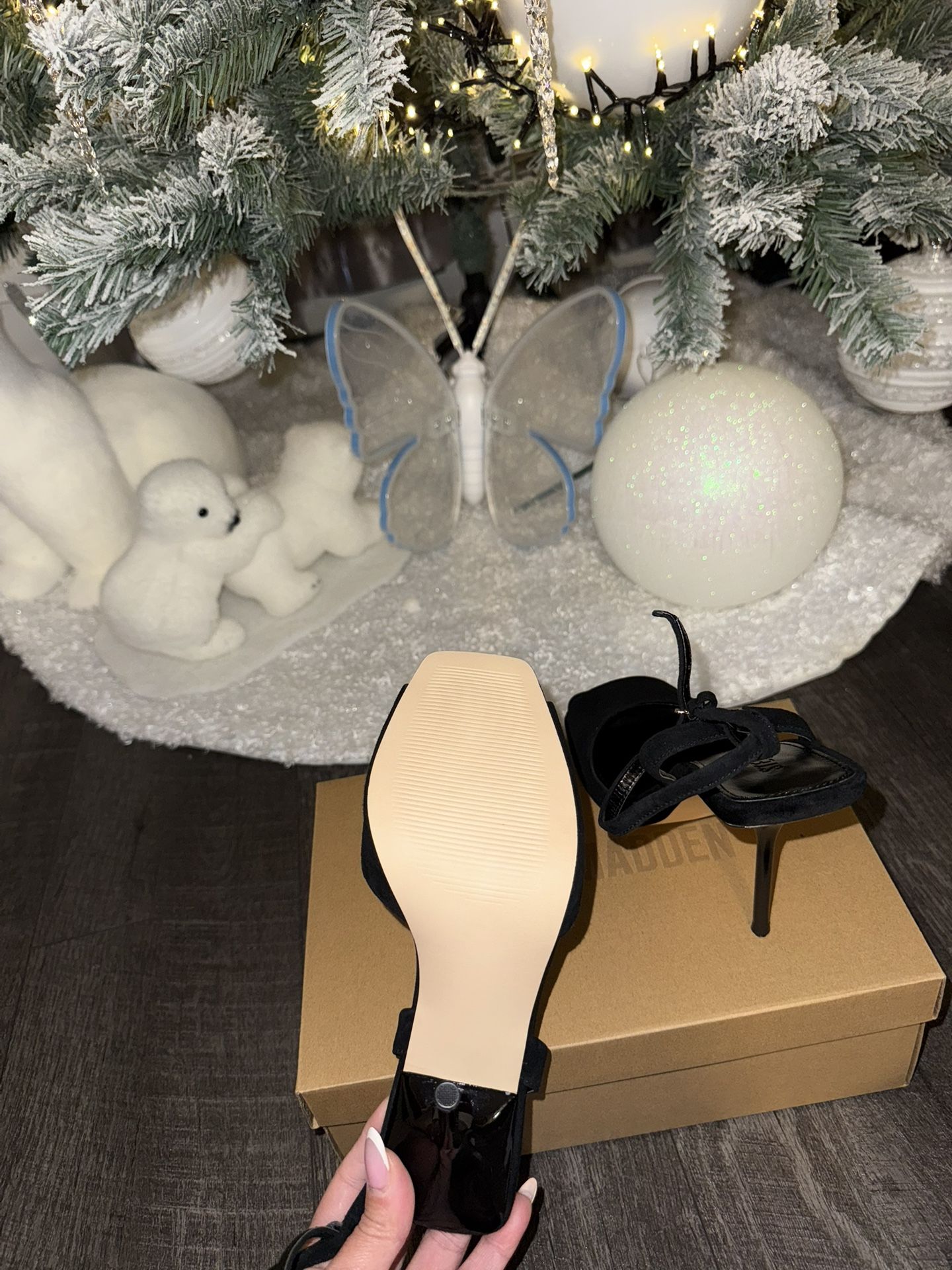 Steve Madden Black Heels – Size 7 (New)