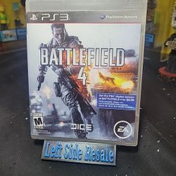 Battlefield 4 (Sony PlayStation 3, 2013) NO MANUAL