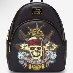 Loungefly Pirates Of The Caribbean Jack Sparrow Backpack 
